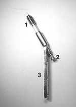 Dynamic compression screw